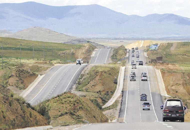 Carretera La Paz-Oruro/Foto: APG Noticias