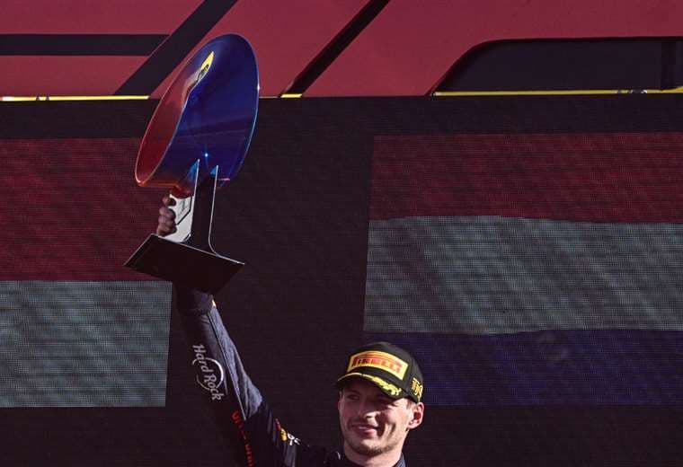 Max Verstappen (Red Bull) gana en Italia/Foto AFP