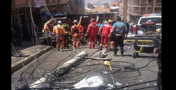 Accidente de tránsito en La Paz I captura.