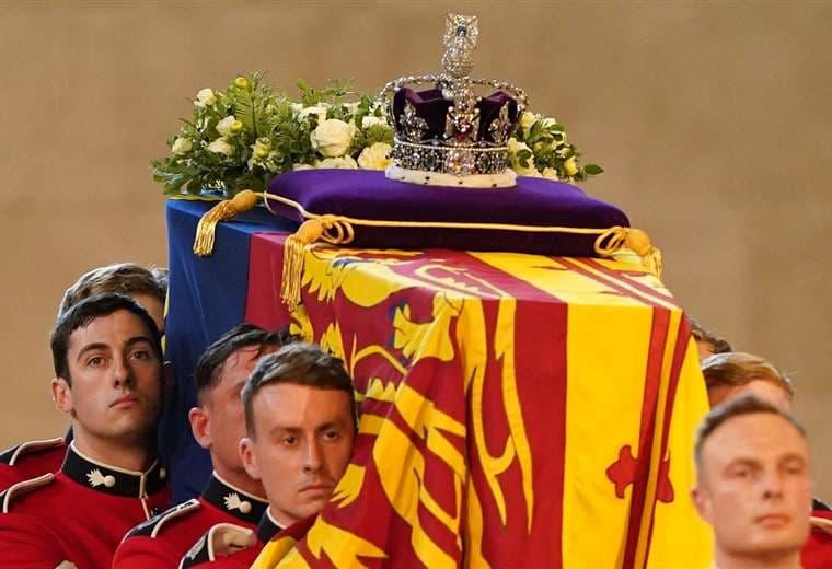 Restos de la reina Isabel II /Foto: AFP