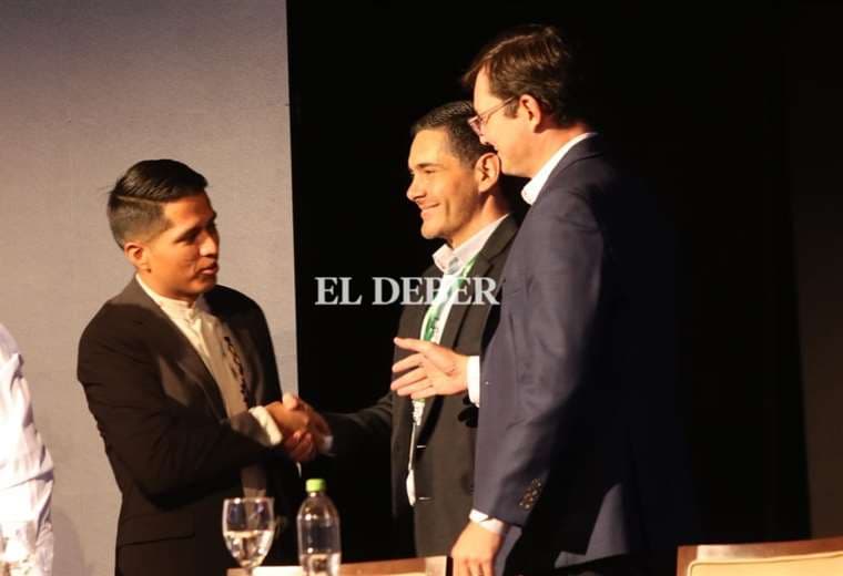 El presidente en ejercicio destacó el trabajo de Asocebú/Foto: Jorge Gutiérrez