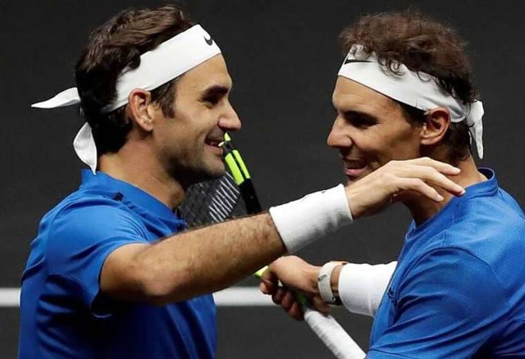 Roger Federer tiene muy buena relación con Rafa Nadal. Foto: Internet