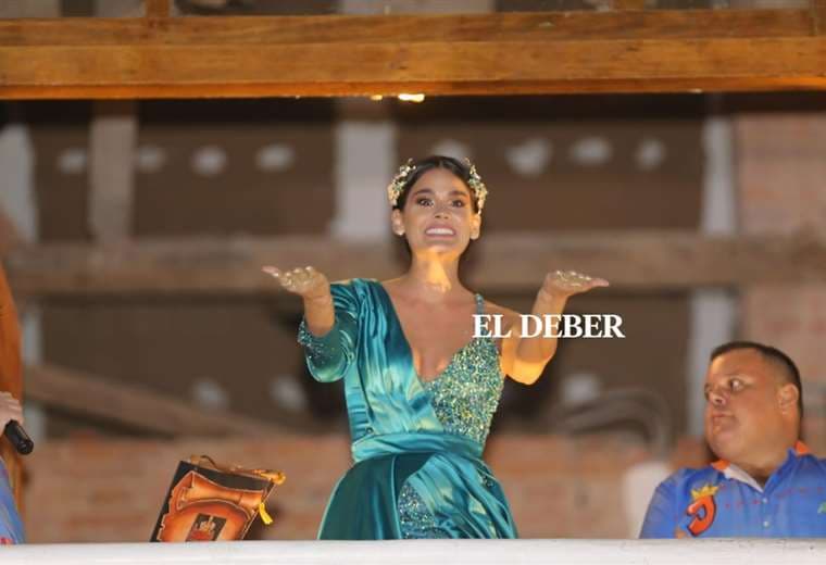 Eliana I, reina del Carnaval 2023/Foto: Fuad Landivar