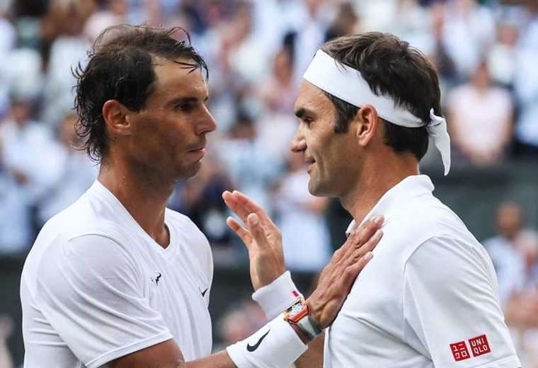Rafael Nadal y Roger Federer jugaron varias veces juntos. Foto: Internet