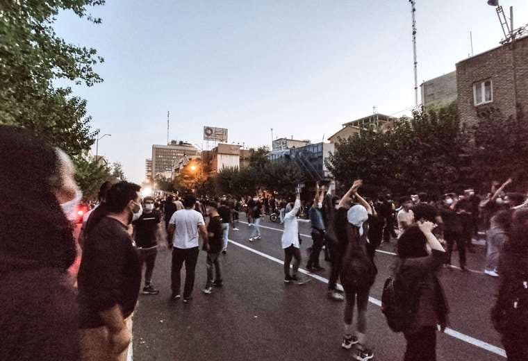 Protesta de mujeres en Irán /Foto: AFP