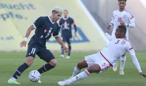 Paraguay venció a Emiratos Árabes Unidos