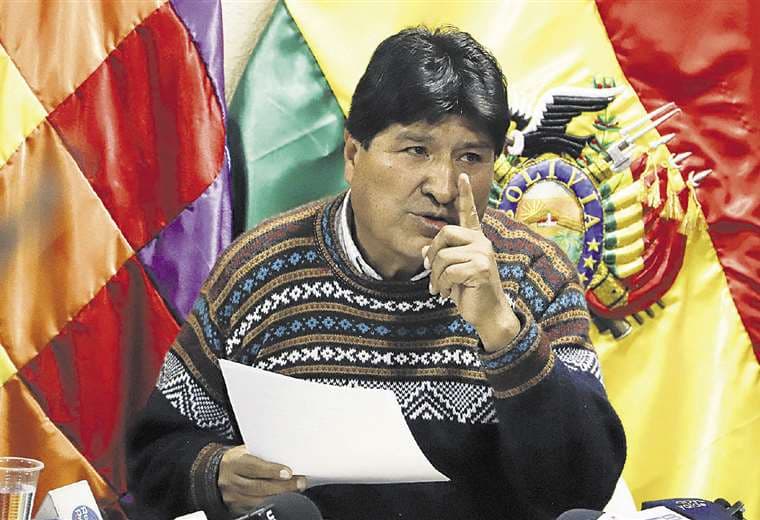 Morales no se refirió al informe de la CIDH que responsabiliza a su Gobierno