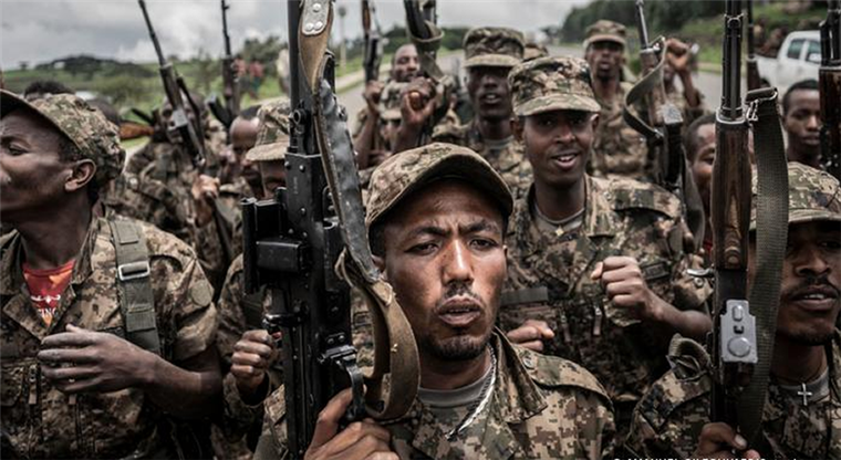 Soldados del Ejército de Etiopía. Foto. Internet 
