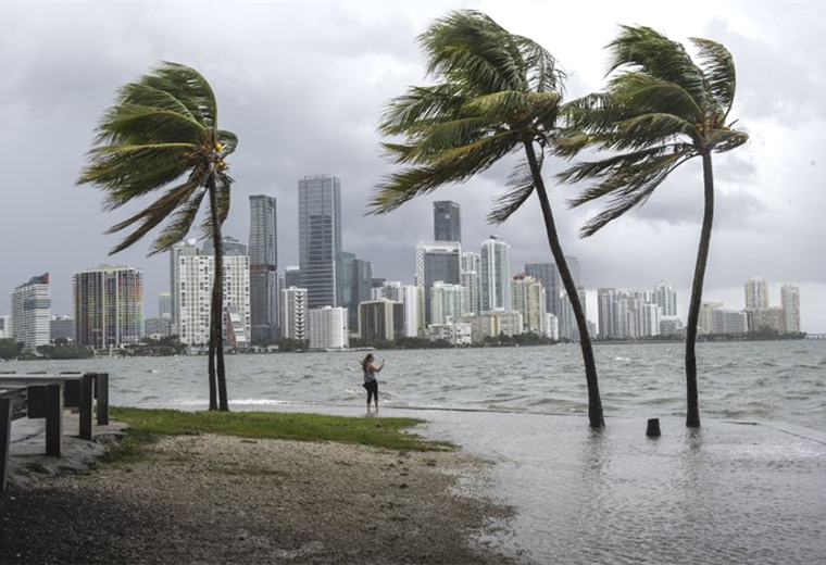 El huracán Ian llegó con fuertes vientos a La Florida. Internet 