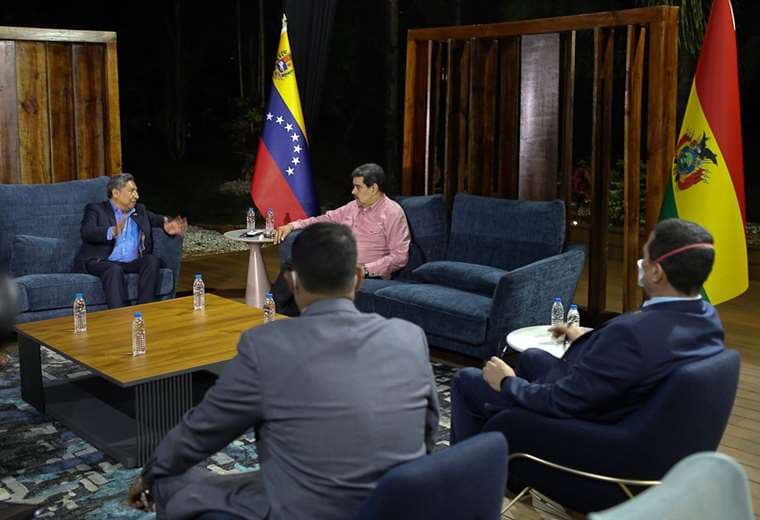 Reunión entre Maduro y Mayta I Twitter.
