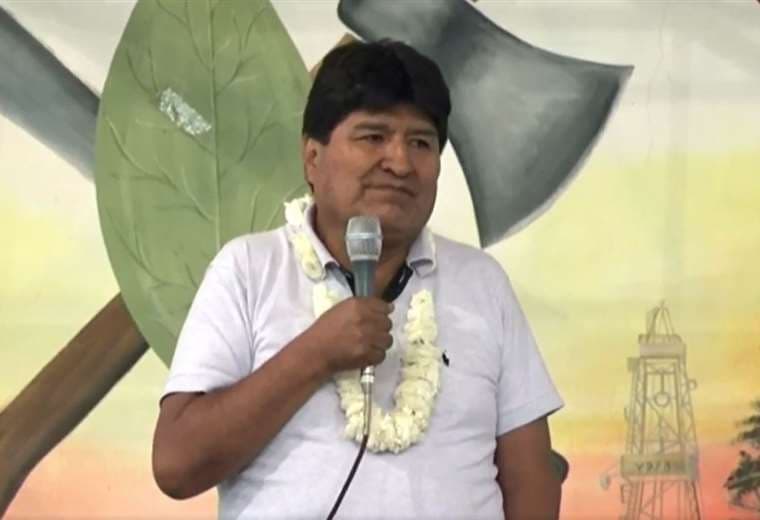 Evo Morales en el ampliado de las federaciones del trópico cochabambino