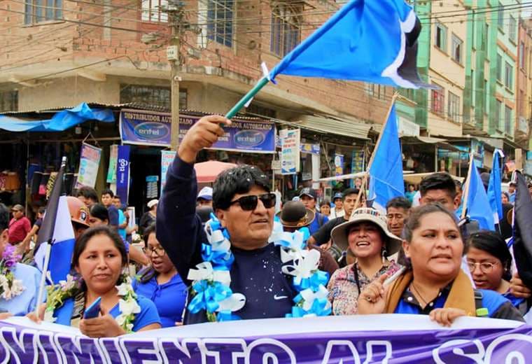 Evo Morales en el norte de La Paz I redes.