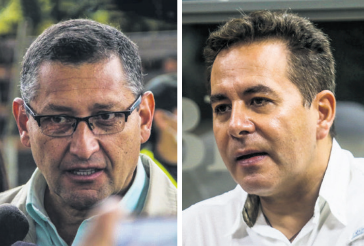 Los gobernadores Óscar Montes de Tarija y Alejandro Unzueta de Beni