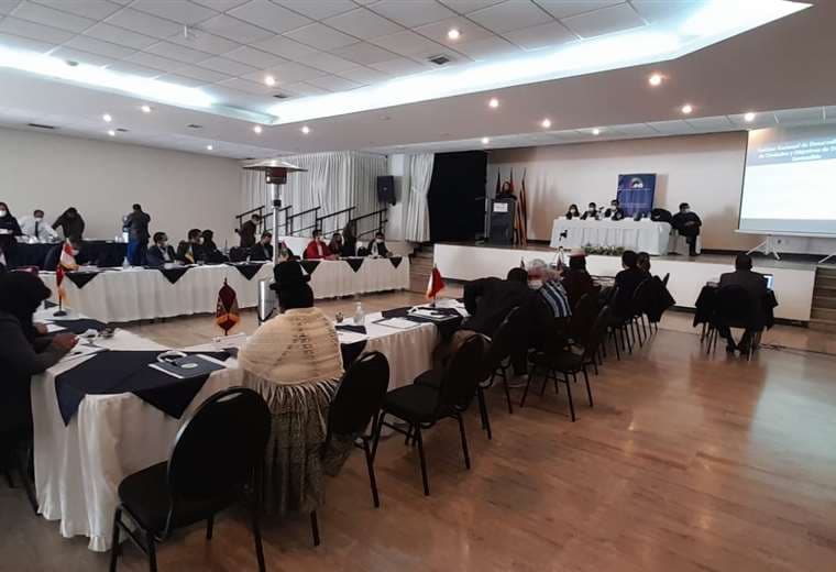 La reunión de la Asociación de Municipalidades de Bolivia I AMN.
