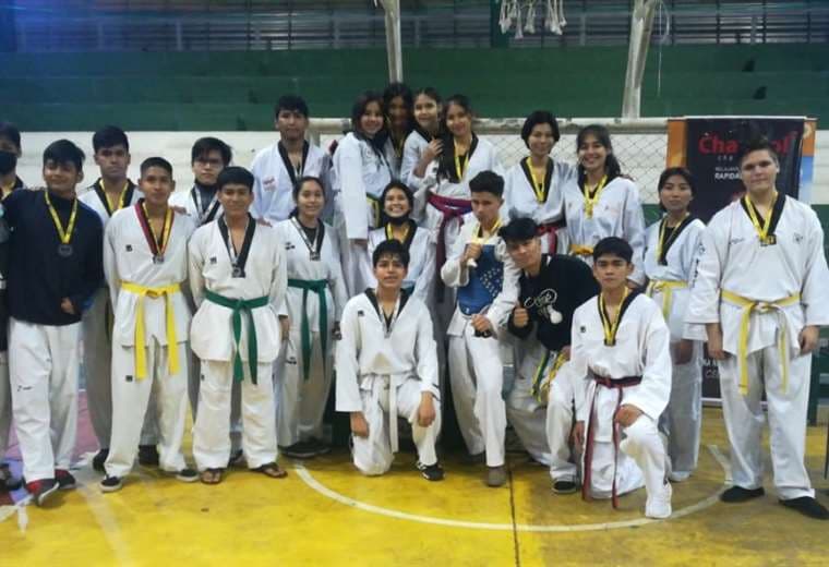 Master se impuso en el campeonato municipal de taekwondo