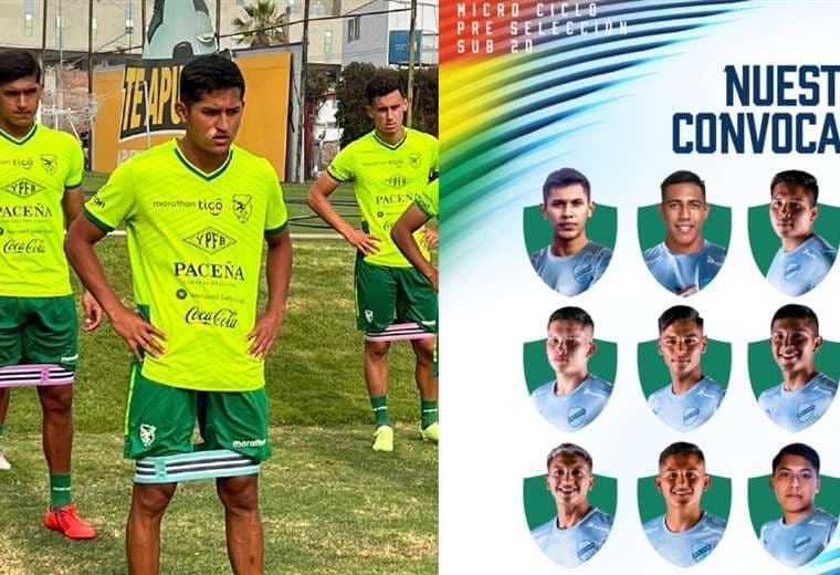 Bolívar da marcha atrás: Los nueve jugadores celestes se quedarán en la selección Sub-20