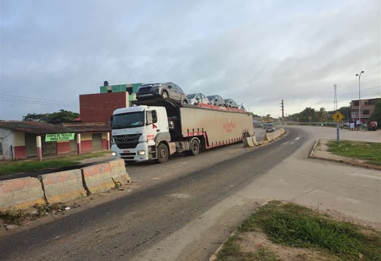 La carretera hacia la Chiquitania está expedita. Foto: Huberth Vaca