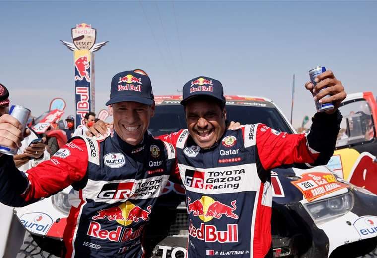 El qatarí Nasser al-Attiyah gana por quinta vez el Rally Dakar de coches