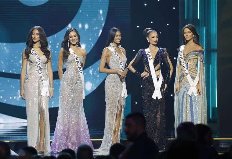 Las reinas Top 5 del Miss Universo, impactantes en traje de baño y de gala