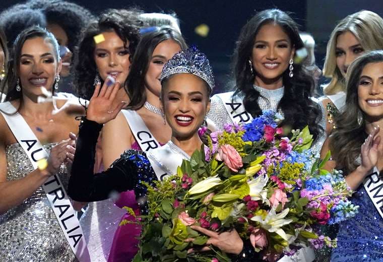 Miss Universo 2022, N'Bonney Gabriel, de EE.UU./Foto: AFP