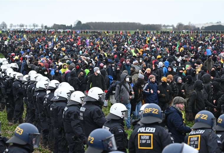 Protestas en Alemania /Foto: AFP