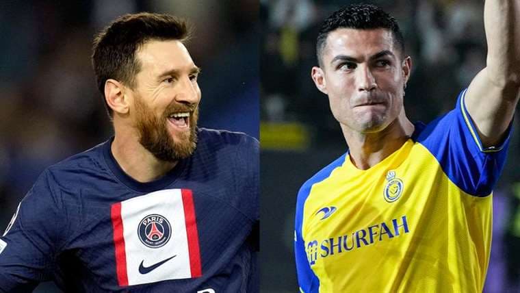 PSG - All Stars Riad, un último duelo de gala entre Messi y Ronaldo