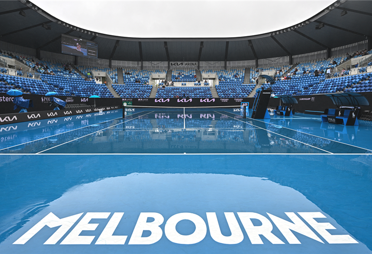 El debut de Hugo Dellien se vuelve a reprogramar debido a la lluvia en Melbourne