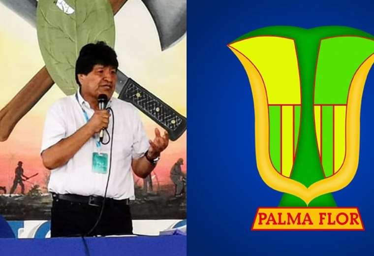 Evo Morales, nuevo presidente de Palmaflor. 