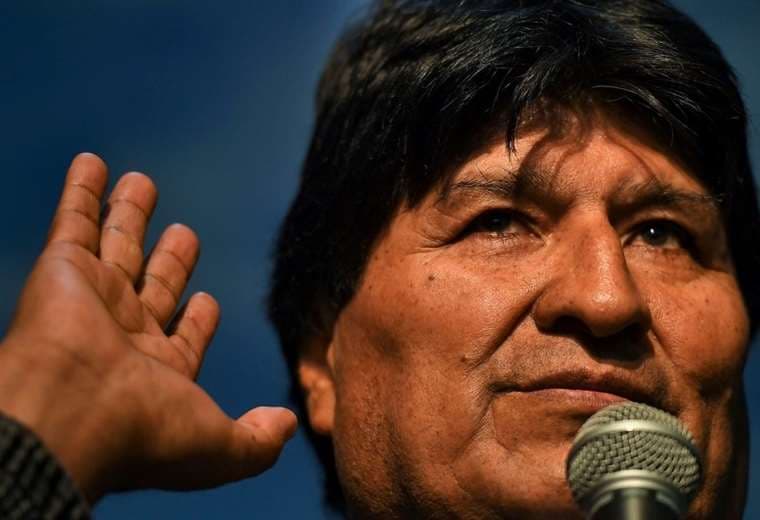 El ex Presidente, Evo Morales 