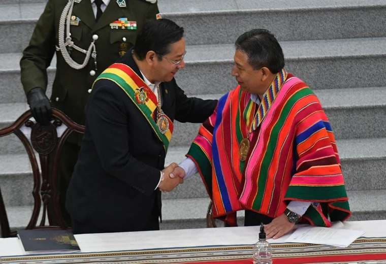 Choquehuanca admite que la justicia está politizada y denuncia ataques maquiavélicos