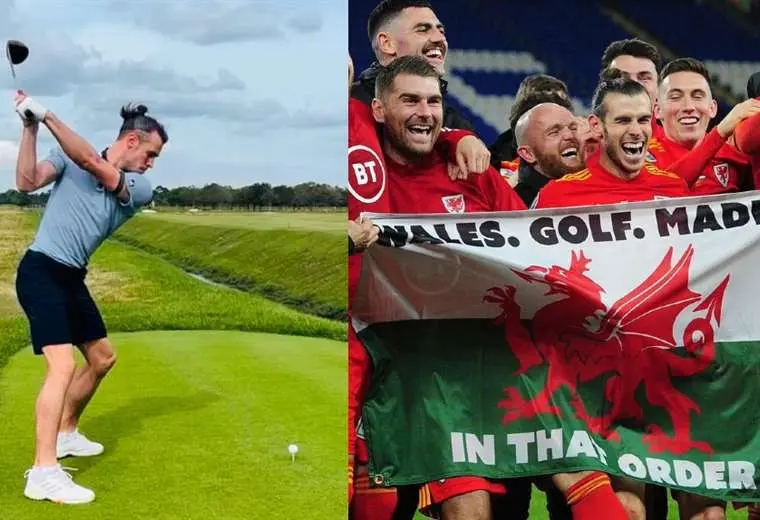"Gales, Golf, Madrid. En ese orden", la bandera polémica de Bale.