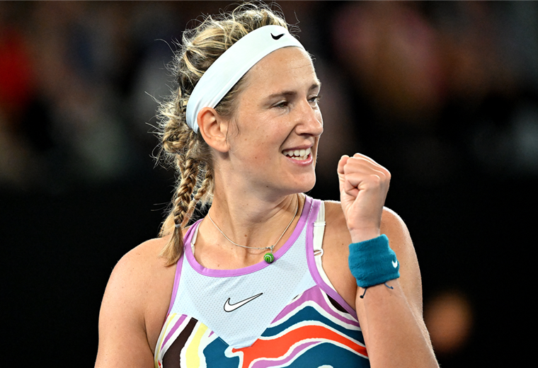 La bielorrusa Azarenka es una de las favoritas del Australian Open. Foto. AFP