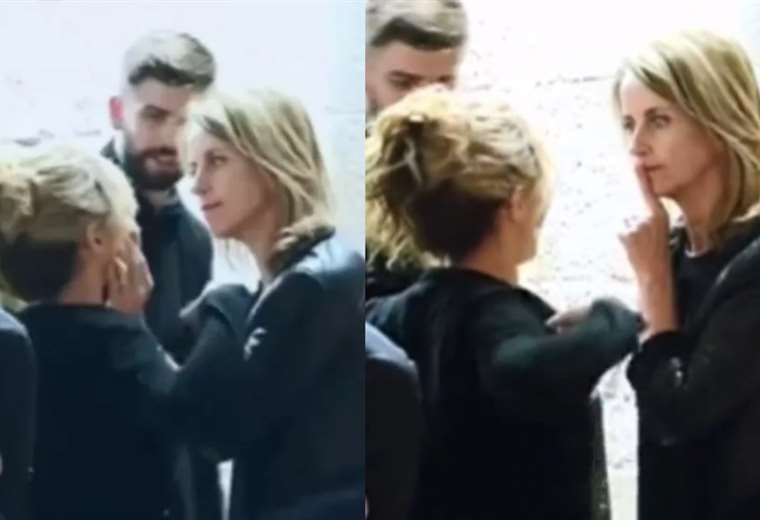 Filtran video de agresión de la madre de Piqué a Shakira