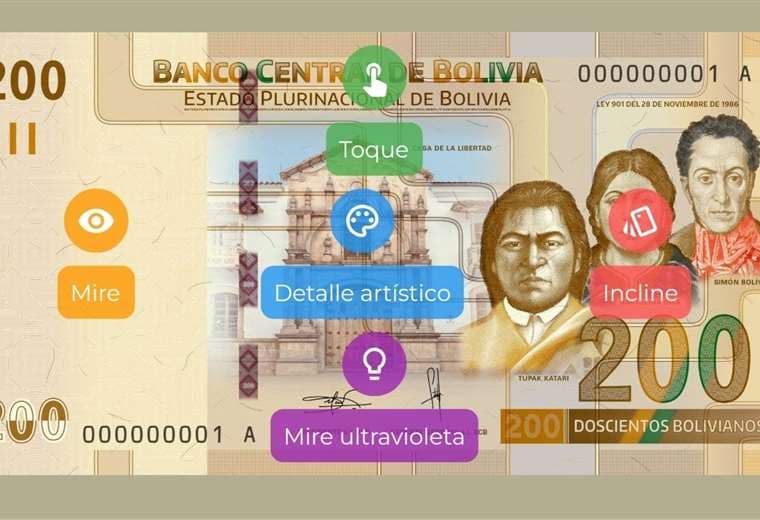 Aplicación Billetes de Bolivia