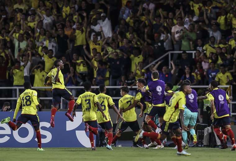 Colombia elimina a Argentina con triunfo 1-0 y avanza a las finales del Sudamericano Sub-20