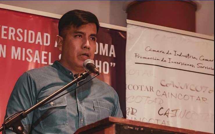 Fernando Romero, dirigente de los economistas en Tarija