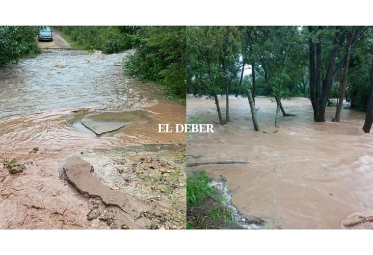 En Postrervalle, Vallegrande, ya se han registrados inundaciones/Foto: Juan Carlos Aguilar