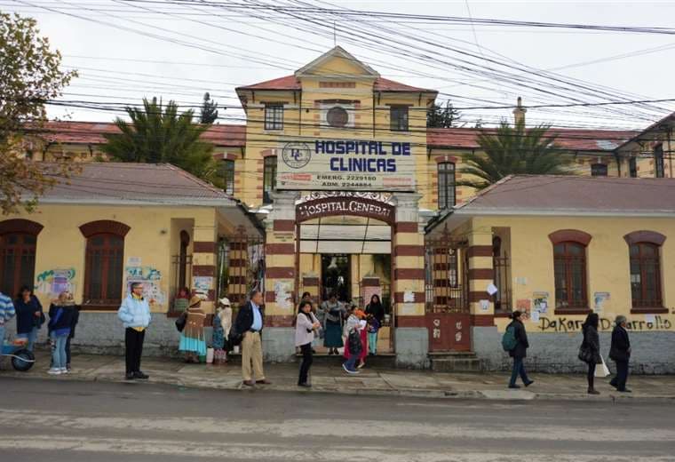 Hospital de Clínicas en La Paz I imagen referencial.