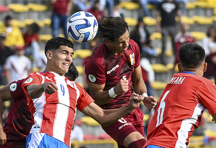 Paraguay y Venezuela igualan 1-1 en el inicio del hexagonal final del Sudamericano Sub-20