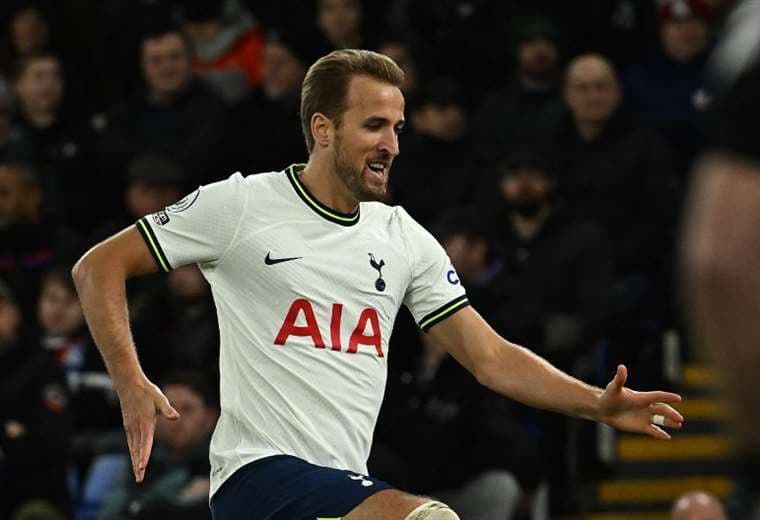 Harry Kane hizo un doblete para el Tottenham. Foto: AFP