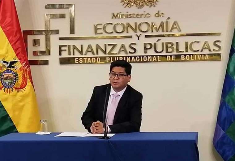 El ministro de Economía y Finanzas Públicas, Marcelo Montenegro