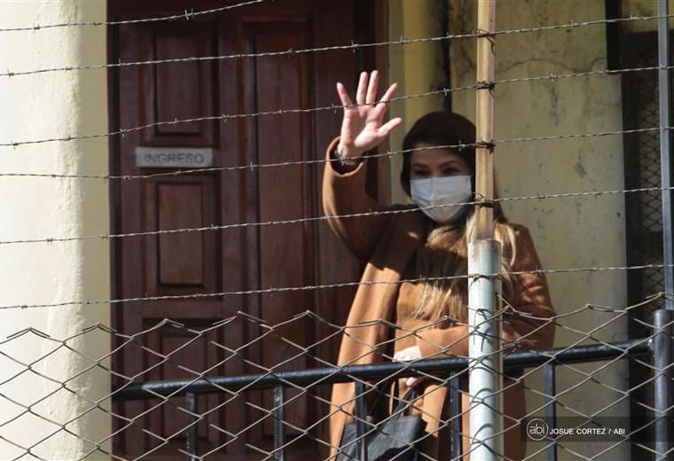 Jeanine Áñez se encuentra recluida en la cárcel de Miraflores/Foto: ABI