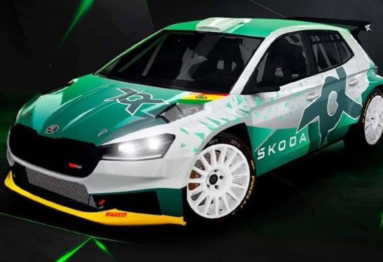 Así lucirá el coche de Marco Bulacia en el Campeonato Mundial de Rally (video)