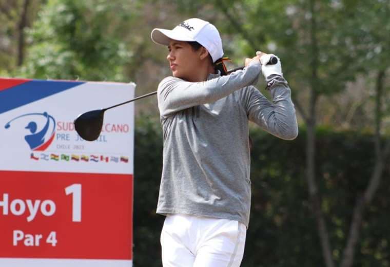Florencia Cuéllar acarició el podio en el Sudamericano Prejuvenil de Golf