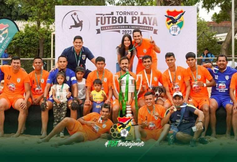 Hamacas FC ganó el título del Torneo Nacional de Fútbol Playa