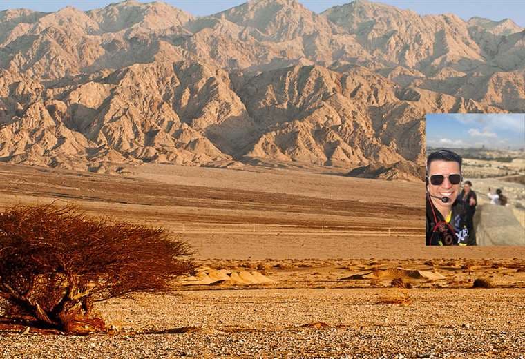 El desierto de Eilat, y el diputado Caleb Villarroel