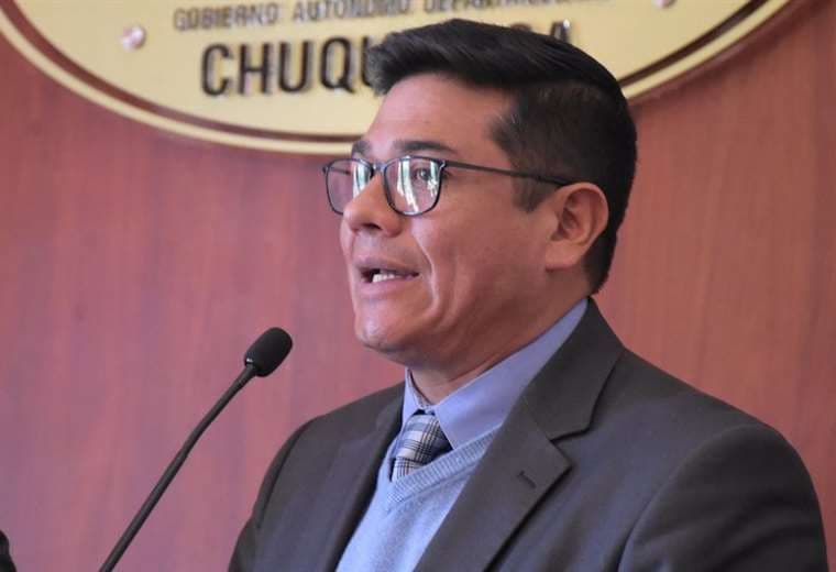 Enrique Leaño, alcalde de Sucre/ Internet