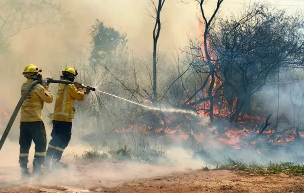 Aumentan a 11 los incendios forestales activos en Santa Cruz; el fuego se extiende a siete municipios