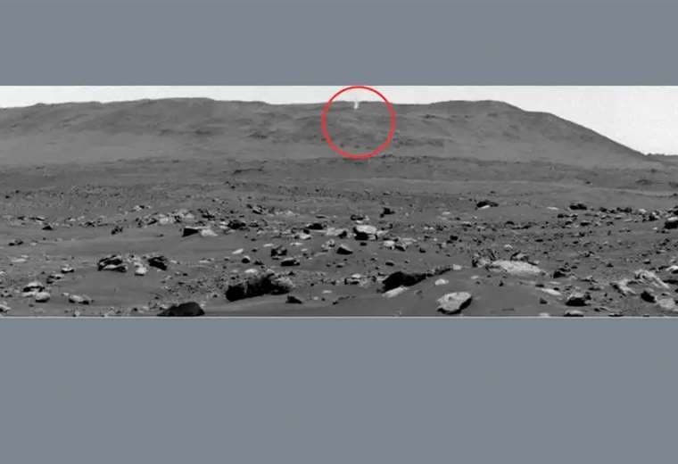 Marte: Perseverance capta imponente "demonio de polvo" de 2 km de altura