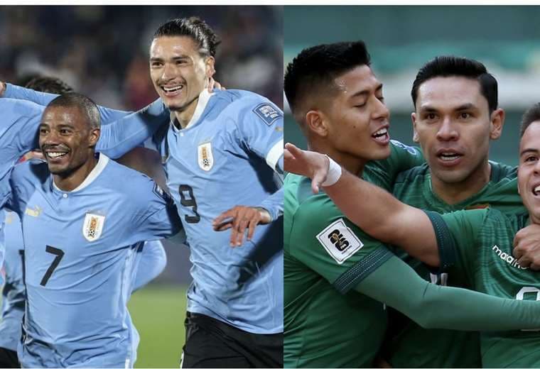 Uruguay y Bolivia se verán las caras este martes. 